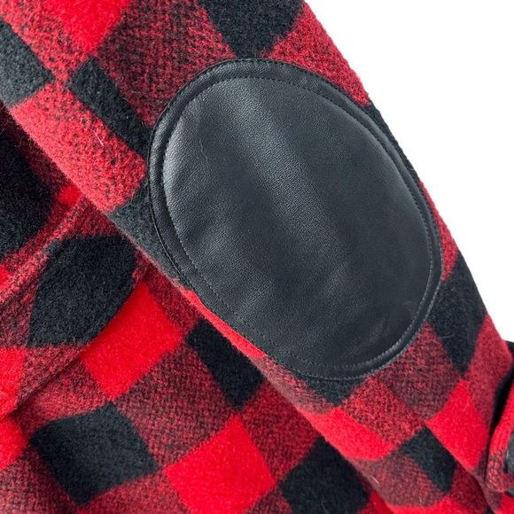 Aqua x Bloomingdale’s Buffalo Plaid Riding Jacket - Size Medium - Picture 6 of 7